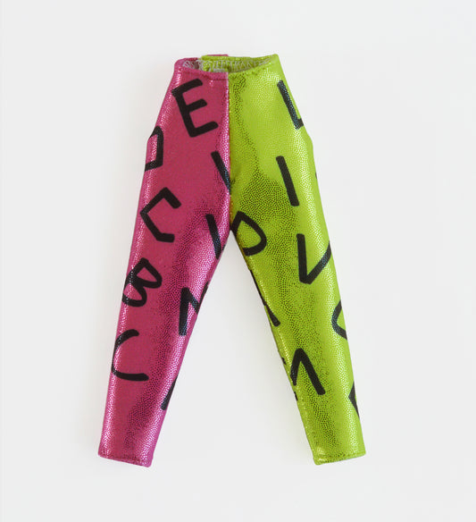 Two-Tone Diamond Dust Leggings
